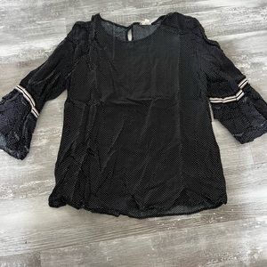 Large Hem & Thread Blouse
